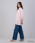 Refined Ease: Mandarin Collar Everyday Top 65731